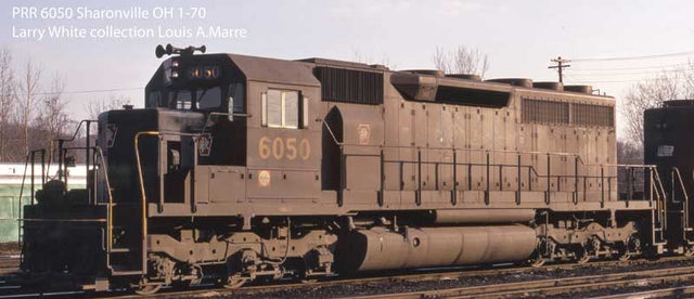 EMD SD40 - Standard DC - Executive Line -- Pennsylvania Railroad #6050 (Brunswick Green, Small Keystone Logo)
