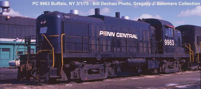DeWitt RS3M Rebuild - LokSound 5 and DCC -- Penn Central #9962 (black)