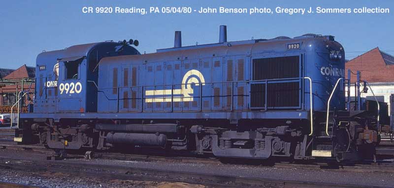 Juniata Hammerhead RS3M Rebuild - Standard DC -- Conrail #9920 (blue, white)