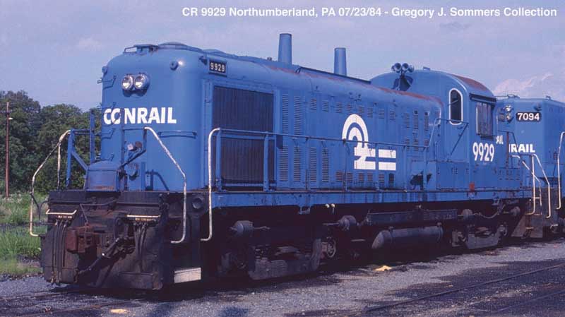 Juniata RS3M Rebuild - LokSound 5 and DCC -- Conrail #9936 (blue, white)