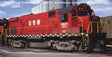 Alco C424 Low Nose - Standard DC -- Green Bay & Western #314 (Late, red, white, black)