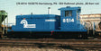 EMD SW1 Phase III - Standard DC -- Conrail #8564 (Ex-PRR, blue, white)