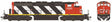 GMD SD40-2W With Dynamic Brakes - Standard DC -- Canadian National #5250 (As-Delivered Stripes; black, white, red)