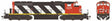 GMD SD40-2W No Dynamic Brakes - Standard DC -- Canadian National #5278 (As-Delivered Stripes; black, white, red)
