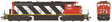 GMD SD40-2W No Dynamic Brakes - Standard DC -- Canadian National #5263 (2010s+ Seargent Stripes; black, white, red)