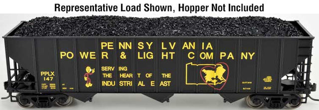 Coal Load 2-Pack -- Fits Bowser Class GS 40' Gondolas