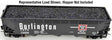 Coal Load 2-Pack -- Fits Accurail 55-Ton Hoppers