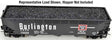 Coal Load 2-Pack -- Fits Accurail 70-Ton Offset Hoppers