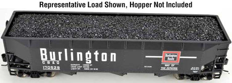 Coal Load 2-Pack -- Fits Accurail 70-Ton Offset Hoppers