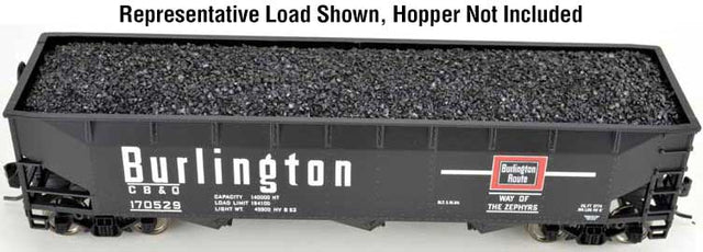 Coal Load 2-Pack -- Fits Accurail 70-Ton Offset Hoppers