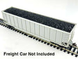 Real Coal Load 2-Pack -- Fits Athearn BethGon Coal Gondola