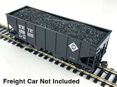 Real Coal Load 2-Pack -- Fits Bachmann USRA 55-Ton Hopper
