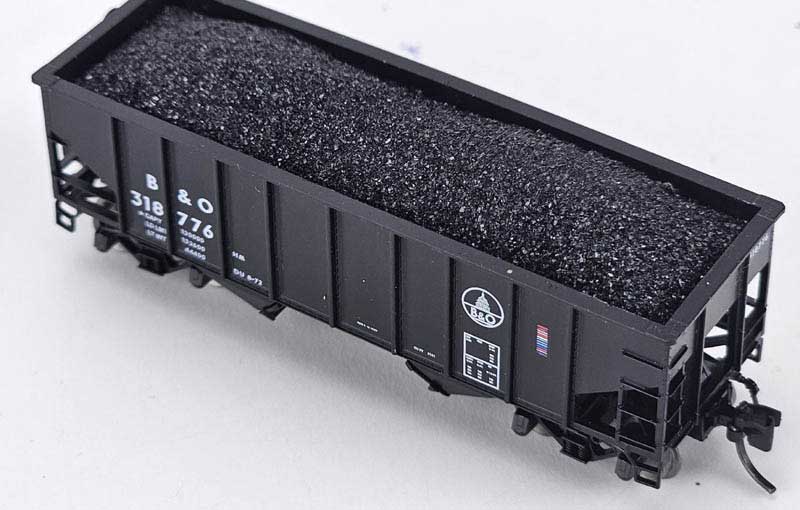 Real Coal Load 2-Pack -- Fits Bluford Shops 2-Bay 8-Panel & War Emergency 2-Bay Hoppers