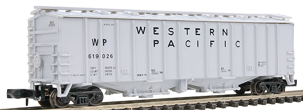 Airslide Covered Hopper -- Western Pacific