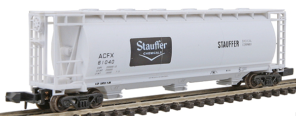 3-Bay Cylindrical Covered Hopper -- Stauffer