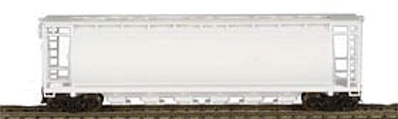 6-Bay Cylindrical Covered Hopper -- Undecorated