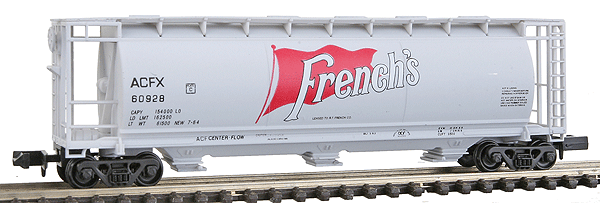 3-Bay Cylindrical Covered Hopper -- French's