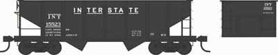 PRR Class GLa 2-Bay Open Hopper - Ready to Run -- Interstate 15523 (black)