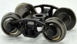 PRR Caboose Trucks with Metal Wheels -- 1 Pair