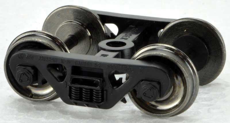 100-Ton Roller Bearing Trucks with Metal Wheels -- 1 Pair