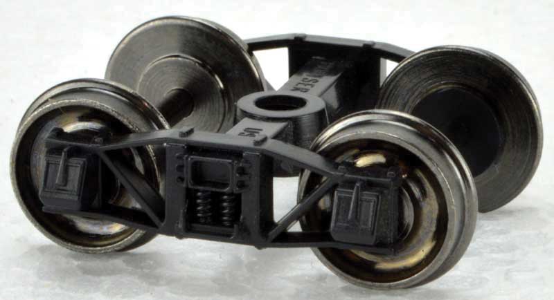 Arch Bar Trucks with Metal Wheels -- 1 Pair