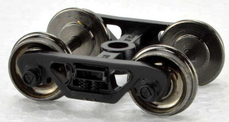 70-Ton Roller Bearing Trucks with 33" Metal Wheels -- 1 Pair