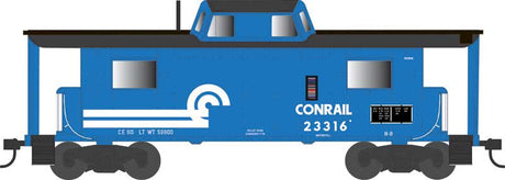 PRR Class N8 Steel Center-Cupola Cabin Car (Caboose) - Ready to Run -- Conrail #23342 (blue, black, white)