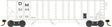 100-Ton 3-Bay Open Hopper - Ready to Run - Executive Line -- Detroit & Mackinac #5137 (white)