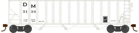 100-Ton 3-Bay Open Hopper - Ready to Run - Executive Line -- Detroit & Mackinac #5137 (white)