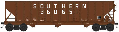 100-Ton 3-Bay Hopper - Ready to Run -- Southern Railway #360791 (Boxcar Red, Billboard Lettering)