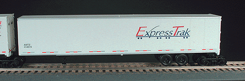 Smooth-Wall Roadrailer(R) - Kit -- Amtrak(R) "Express Trak"