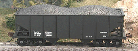 55-Ton Gla 2-Bay Hopper -- Dimensional Data Only Built 9/12 (black, white)