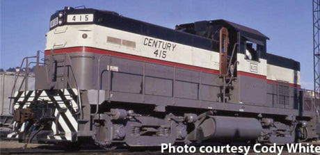 Alco C415 - LokSound & DCC -- Alco Demonstrator #415 (gray, cream, black, red)