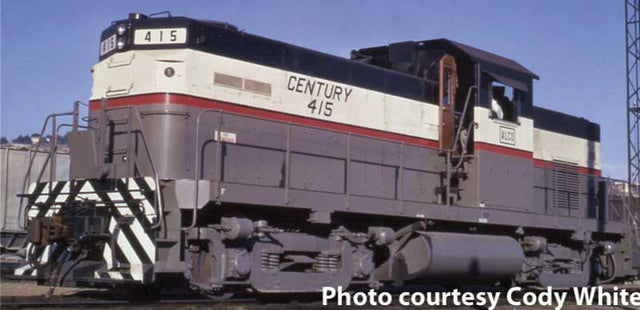Alco C415 - LokSound & DCC -- Alco Demonstrator #415 (gray, cream, black, red)