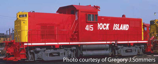 Alco C415 - LokSound & DCC -- Rock Island #421 (red, yellow)