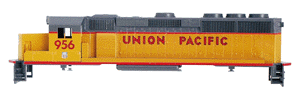 Diesel GP40X Painted Shell Only -- Union Pacific #2