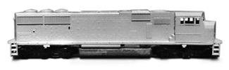 Shell/Chassis -- SD60M, 2-Window