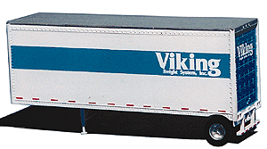 28' Wedge Ribbed Side Trailer -- Viking Freight (decals)