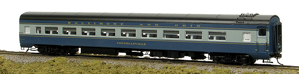 The Super Continental Line(TM) Lightweight Coach - Lighted -- Baltimore & Ohio "Collinsville"