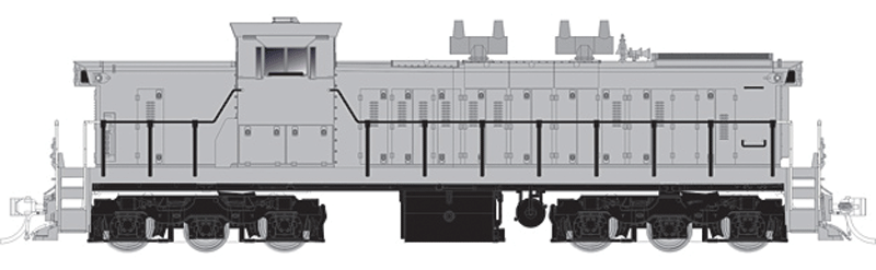 GMD-1 6-Axle Version - Standard DC -- Undecorated-1