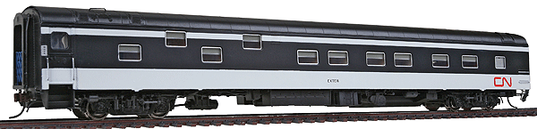 The Super Continental Line(TM) Duplex Sleeper -- Canadian National "Extew" (1961 Scheme)
