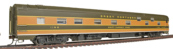 The Super Continental Line(TM) Duplex Sleeper -- Great Northern "Swift Current Pass"