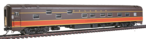Super Continental Line(TM) Duplex Sleeper -- Illinois Central "Carbondale"