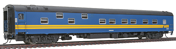 Super Continental Line(TM) Duplex Sleeper -- VIA CN "Ennishore"