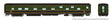 Duplex Sleeper - Ready to Run - Super Continental Line(TM) -- Canadian National #1132 "Emerson" (green, black, yellow)