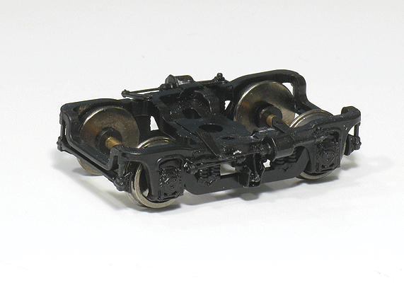 General Steel Castings 41-N-11 Inside-Swinghanger Truck - 1 Pair -- Wheelbase 8'6"