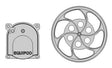 Equipco Brake Wheel & Housing