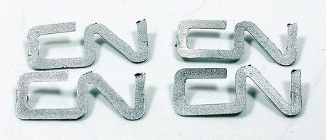 Cast-Metal Logo pkg(4) -- Canadian National (Noodle)