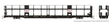 NSC 89' Bi-Level Auto Rack 6-Pack - Ready to Run -- Canadian Pacific (black, white, red, Script Lettering)-1