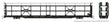 NSC 89' Tri-Level Auto Rack 6-Pack - Ready to Run -- Canadian National (As-Delivered, black, white, Noodle Logo)-1